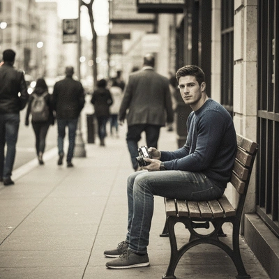 Close-up of a safety lanyard and carabiner connecting to an anchor point, emphasizing secure connections
