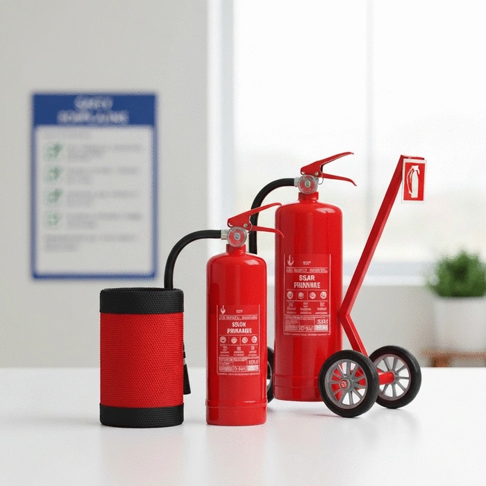 Fire Extinguishers for Workplace Compliance: Types & Regulations