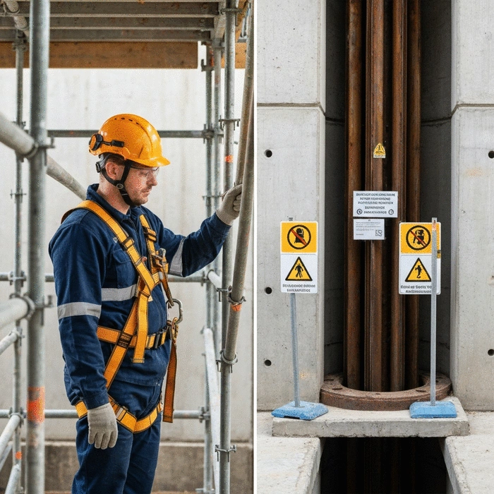 Health and Safety Considerations for Employees Working at Heights and in Confined Spaces